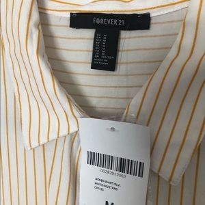 Forever 21 Mustard striped